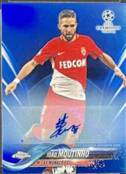 Joao Moutinho [Autograph Blue Refractor] #26