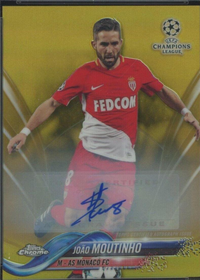 Joao Moutinho [Autograph Gold Refractor] #26