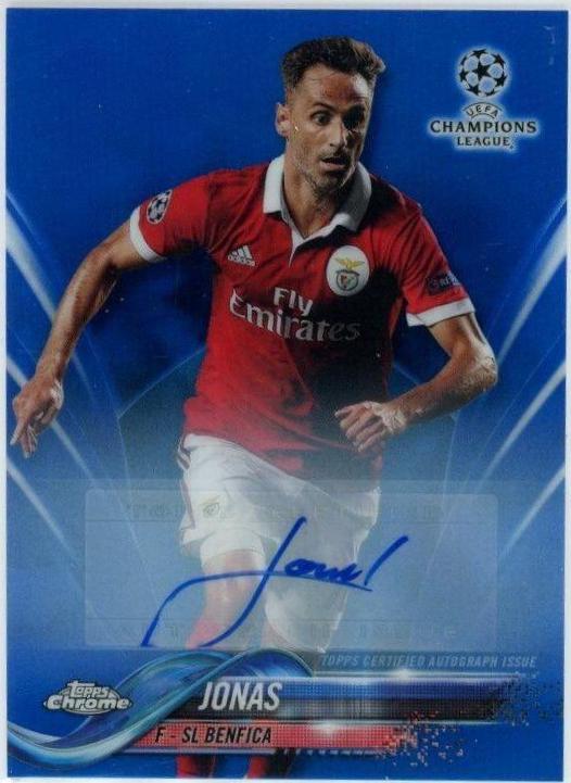 Jonas [Autograph Blue Refractor] #15