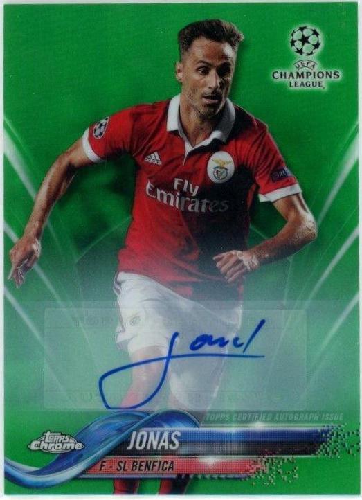 Jonas [Autograph Green Refractor] #15