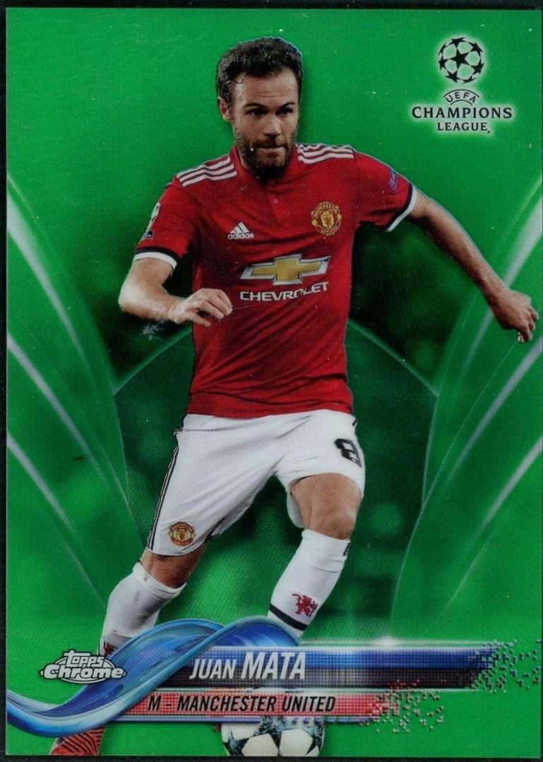 Juan Mata [Green Refractor] #47