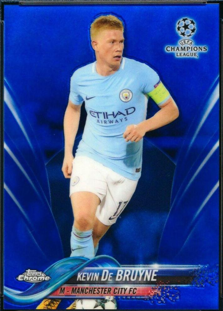 Kevin De Bruyne [Blue Refractor] #69