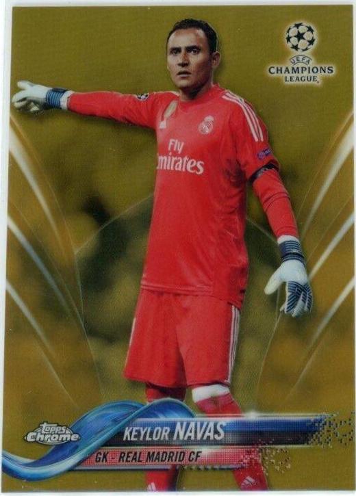 Keylor Navas [Gold Refractor] #61