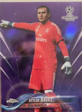 Keylor Navas [Purple Refractor] #61