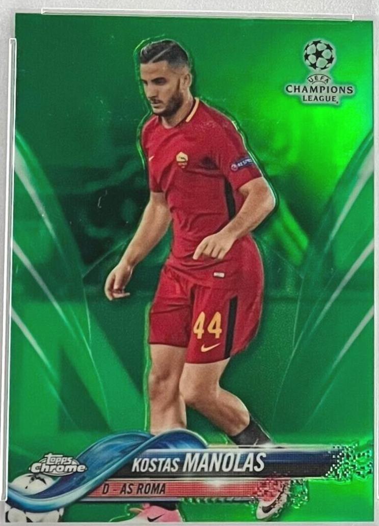 Kostas Manolas [Green Refractor] #96