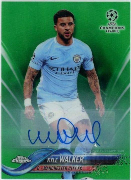 Kyle Walker [Autograph Green Refractor] #3