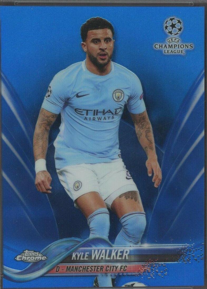Kyle Walker [Blue Refractor] #3