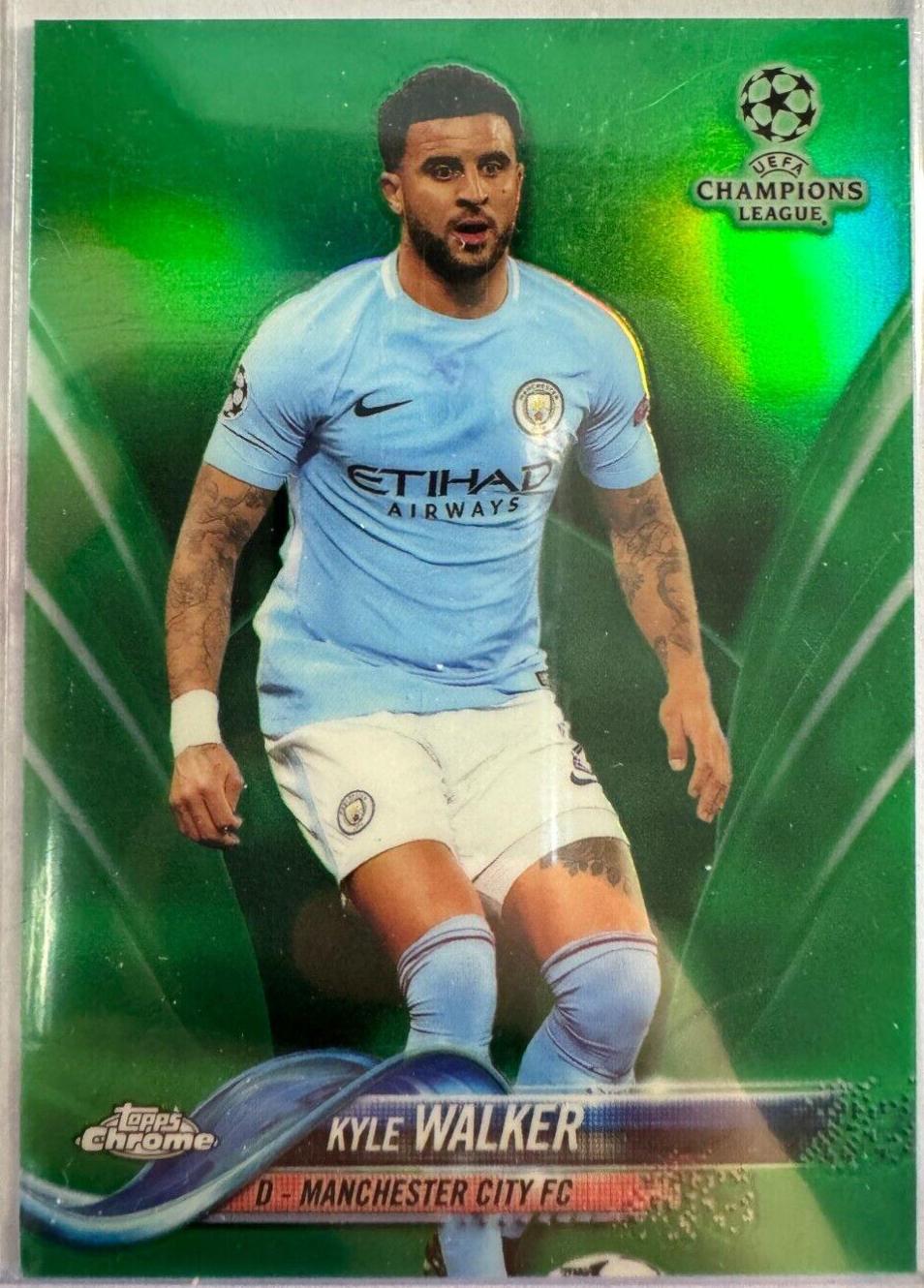 Kyle Walker [Green Refractor] #3