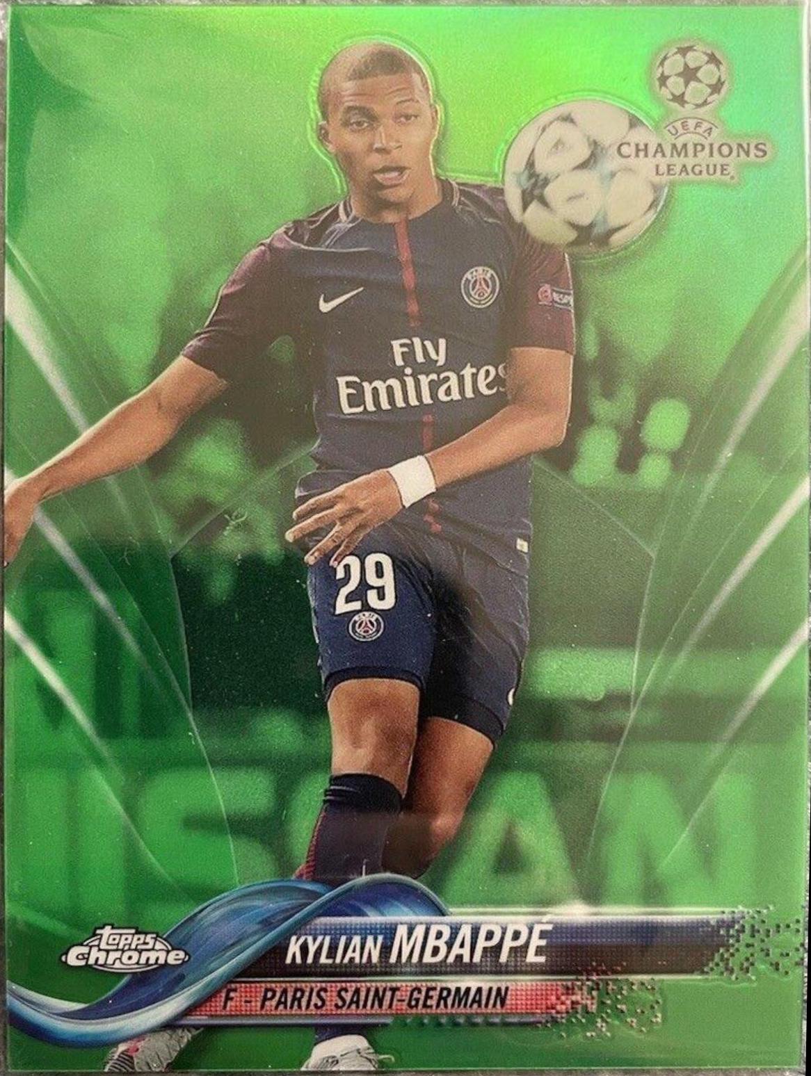 Kylian Mbappe [Green Refractor] #41