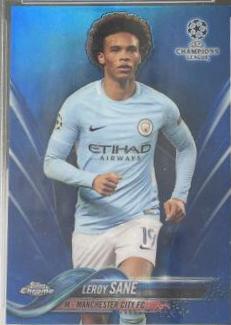 Leroy Sane [Blue Refractor] #34