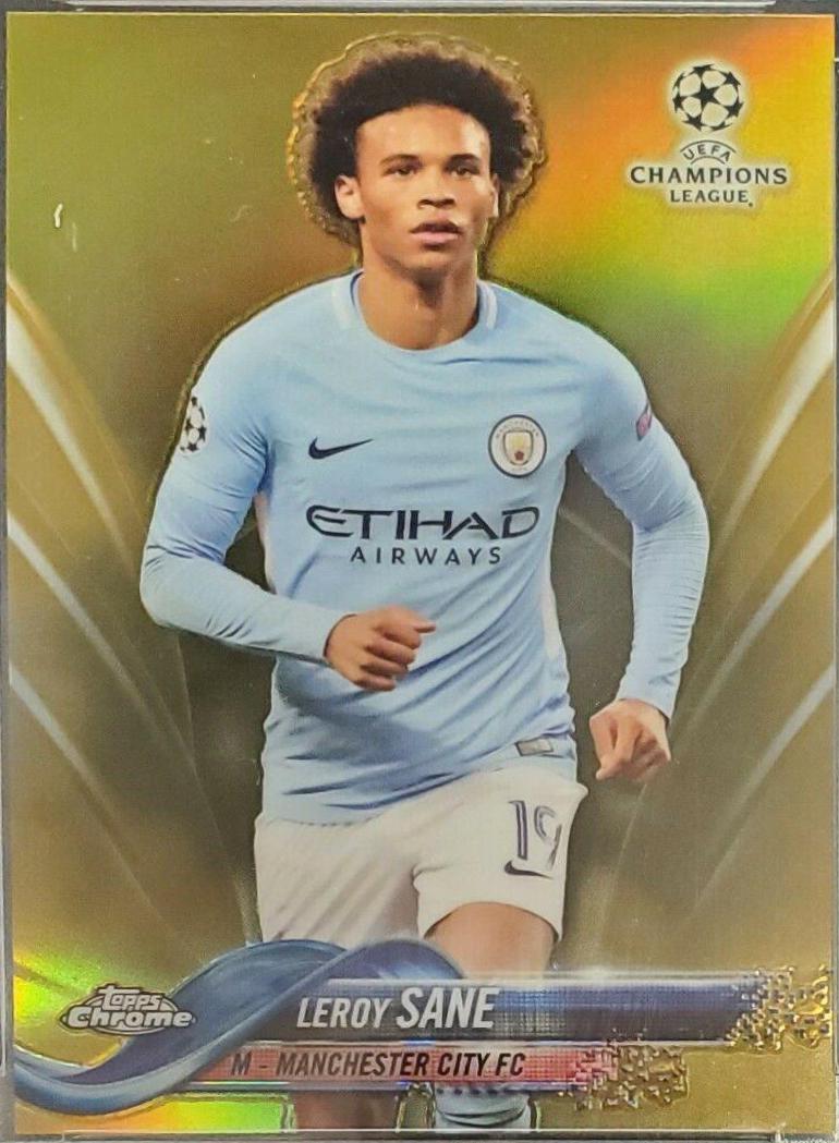 Leroy Sane [Gold Refractor] #34