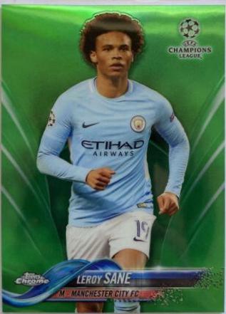 Leroy Sane [Green Refractor] #34