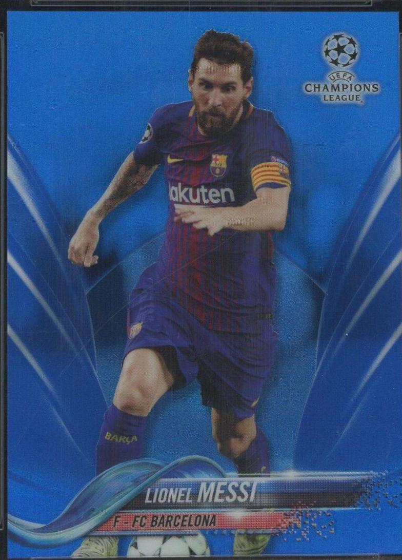 Lionel Messi [Autograph Blue Refractor] #1