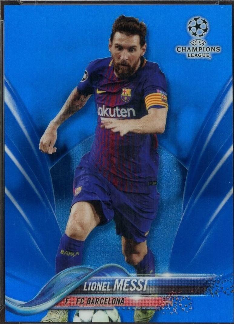 Lionel Messi [Blue Refractor] #1