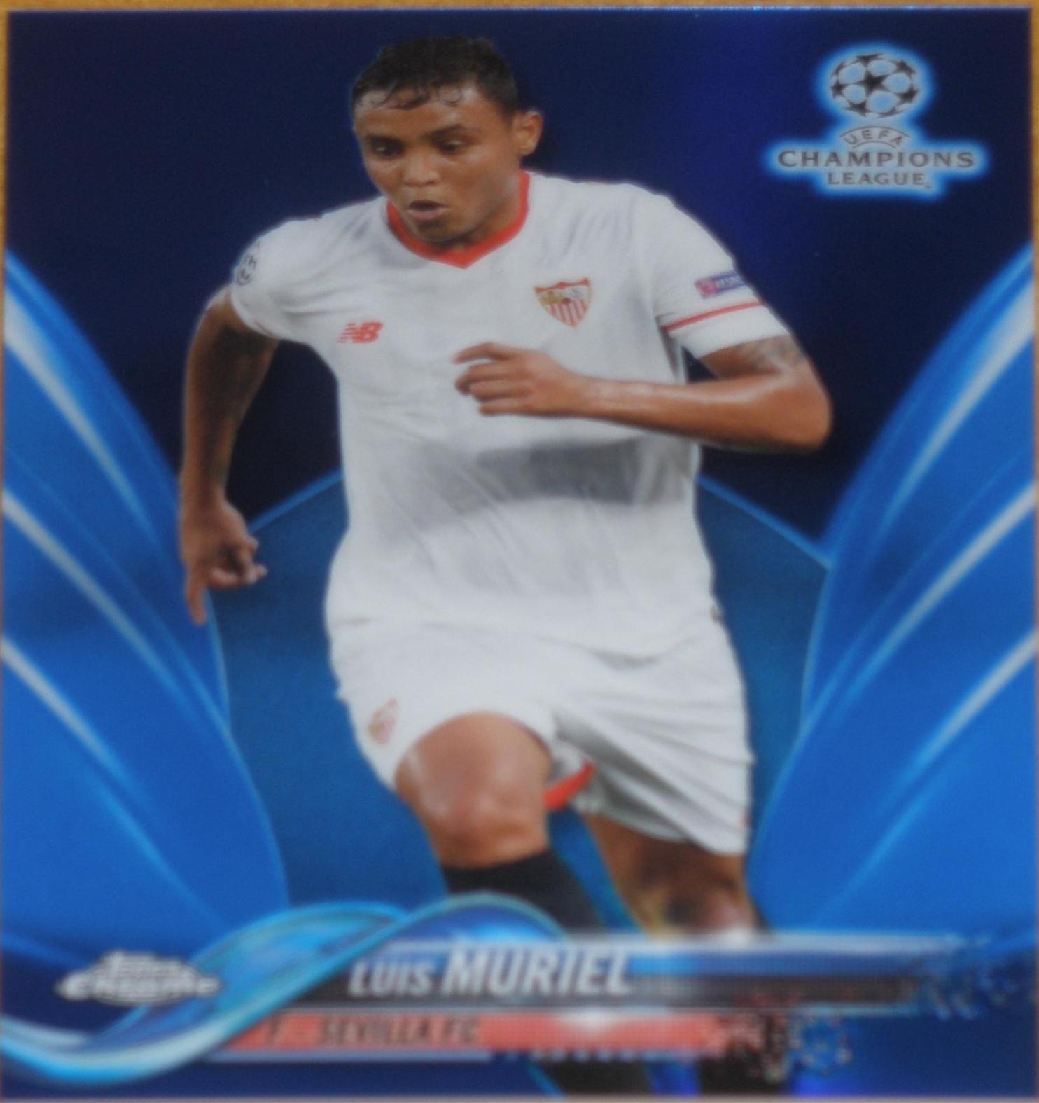 Luis Muriel [Blue Refractor] #28
