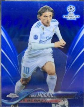 Luka Modric [Blue Refractor] #38