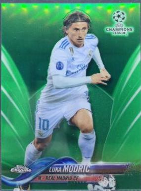 Luka Modric [Green Refractor] #38