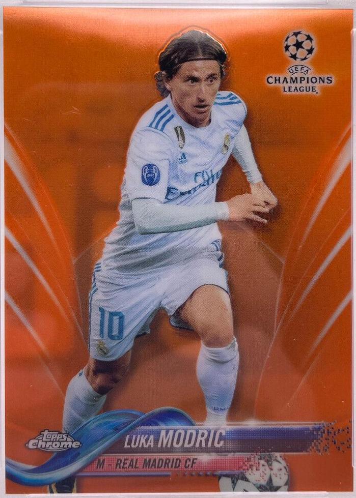 Luka Modric [Orange Refractor] #38
