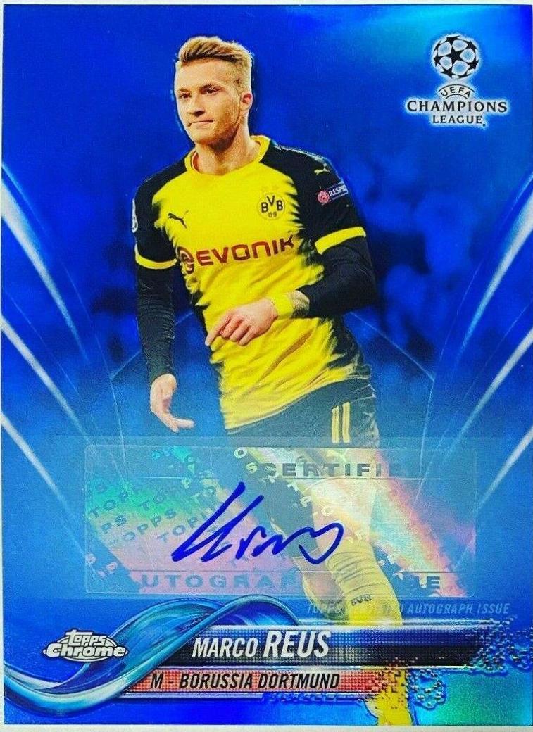 Marco Reus [Autograph Blue Refractor] #35