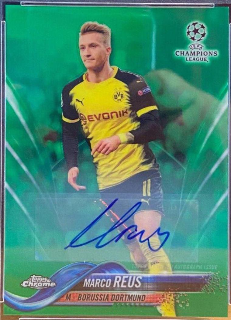 Marco Reus [Autograph Green Refractor] #35