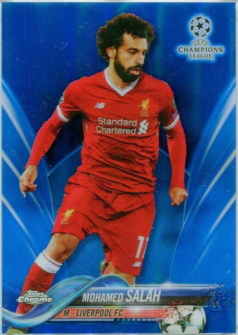 Mohamed Salah [Blue Refractor] #24