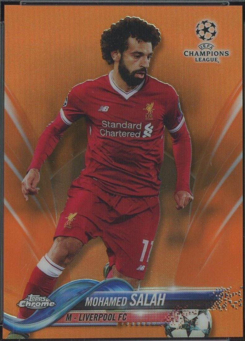 Mohamed Salah [Orange Refractor] #24