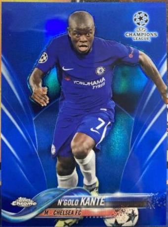 N'Golo Kante [Blue Refractor] #76