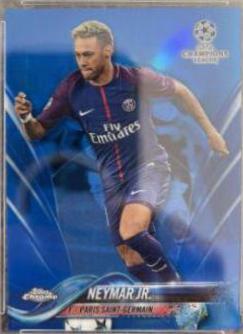 Neymar Jr [Running Blue Refractor] #50