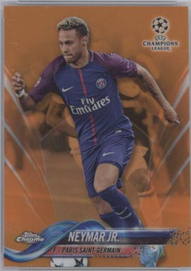 Neymar Jr [Running Orange Refractor] #50