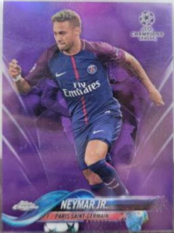 Neymar Jr [Running Purple Refractor] #50