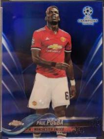 Paul Pogba [Blue Refractor] #59