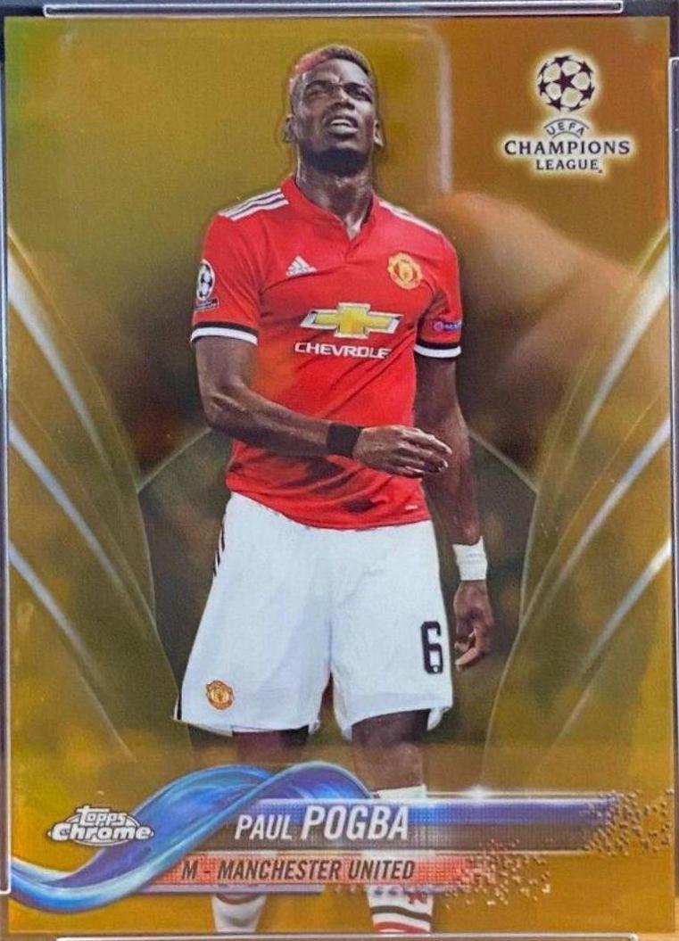 Paul Pogba [Gold Refractor] #59
