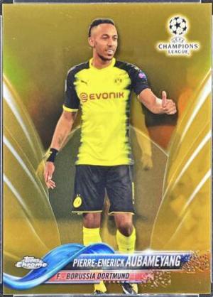 Pierre Emerick Aubameyang [Gold Refractor] #98