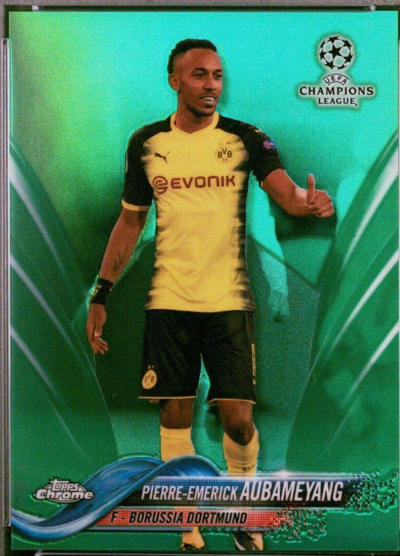 Pierre Emerick Aubameyang [Green Refractor] #98