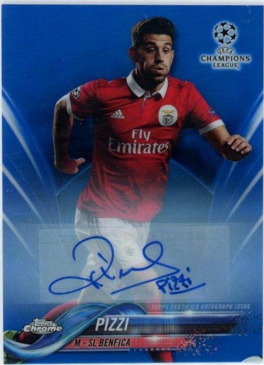 Pizzi [Autograph Blue Refractor] #22