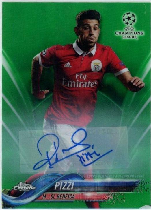 Pizzi [Autograph Green Refractor] #22