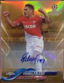 Radamel Falcao [Autograph Gold Refractor] #43