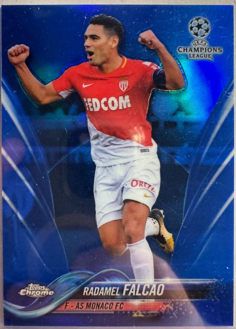 Radamel Falcao [Blue Refractor] #43