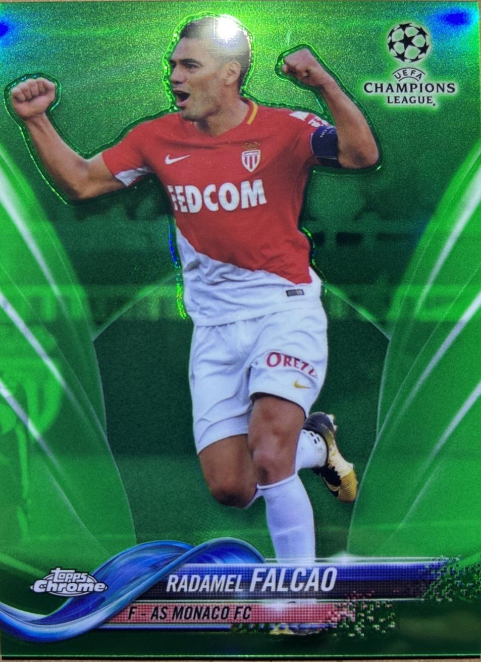 Radamel Falcao [Green Refractor] #43