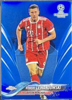 Robert Lewandowski [Blue Refractor] #78