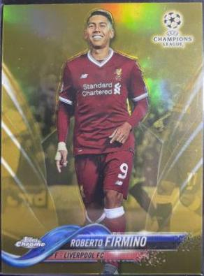 Roberto Firmino [Gold Refractor] #42