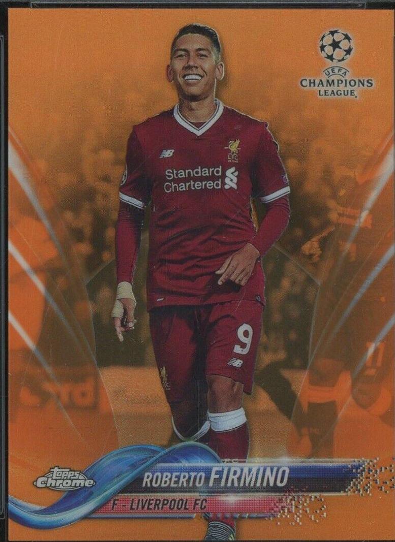 Roberto Firmino [Orange Refractor] #42