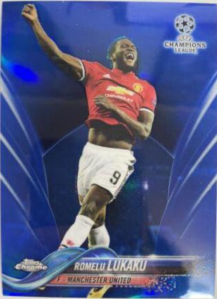 Romelu Lukaku [Blue Refractor] #16