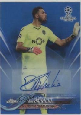 Rui Patricio [Autograph Blue Refractor] #54