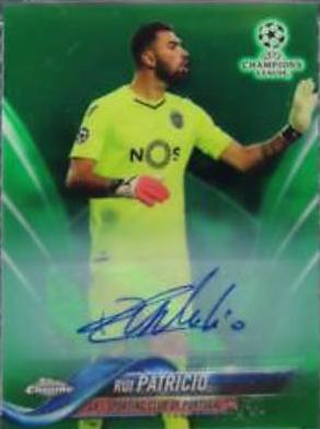 Rui Patricio [Autograph Green Refractor] #54