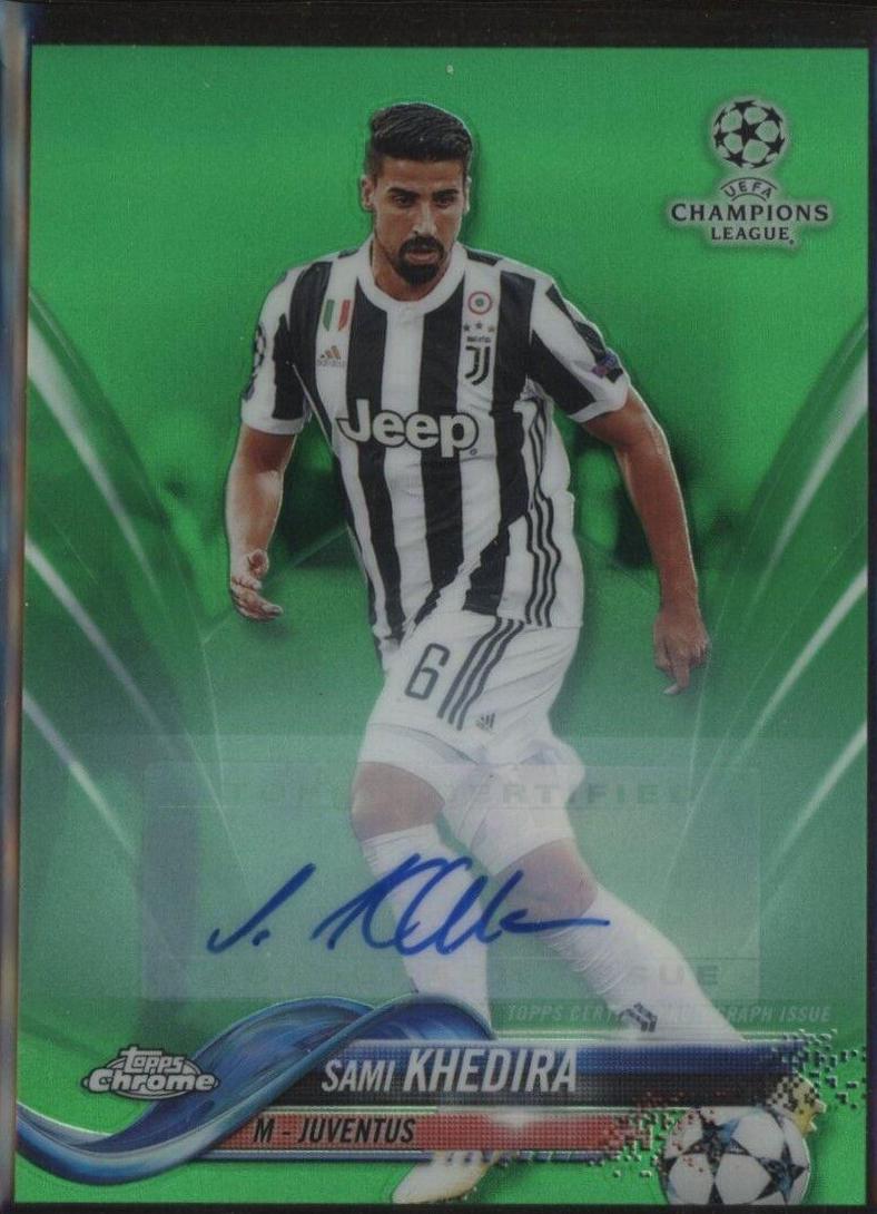 Sami Khedira [Autograph Green Refractor] #6