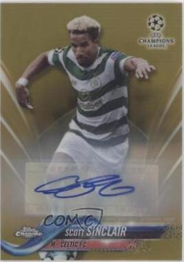 Scott Sinclair [Autograph Gold Refractor] #40
