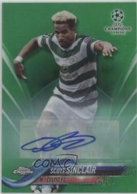 Scott Sinclair [Autograph Green Refractor] #40