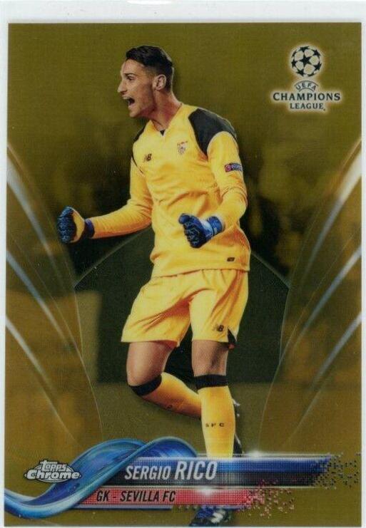 Sergio Rico [Gold Refractor] #5