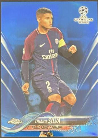 Thiago Silva [Blue Refractor] #56
